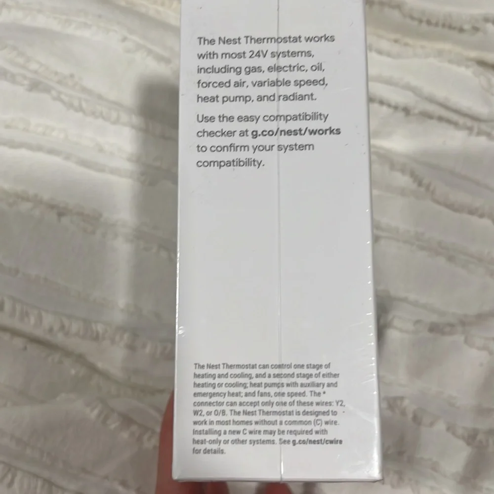 Google Nest thermostat